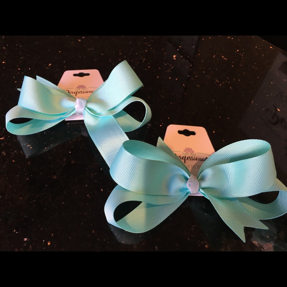 Handmade Hair Bow Barrettes
